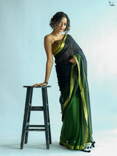 Shades Of A River Saree