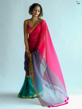 Shades Of Jade Saree