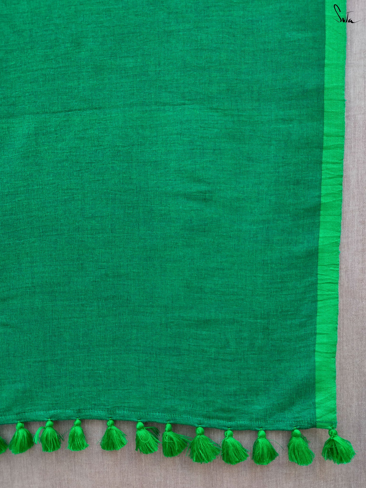 Blue Crayon Saree