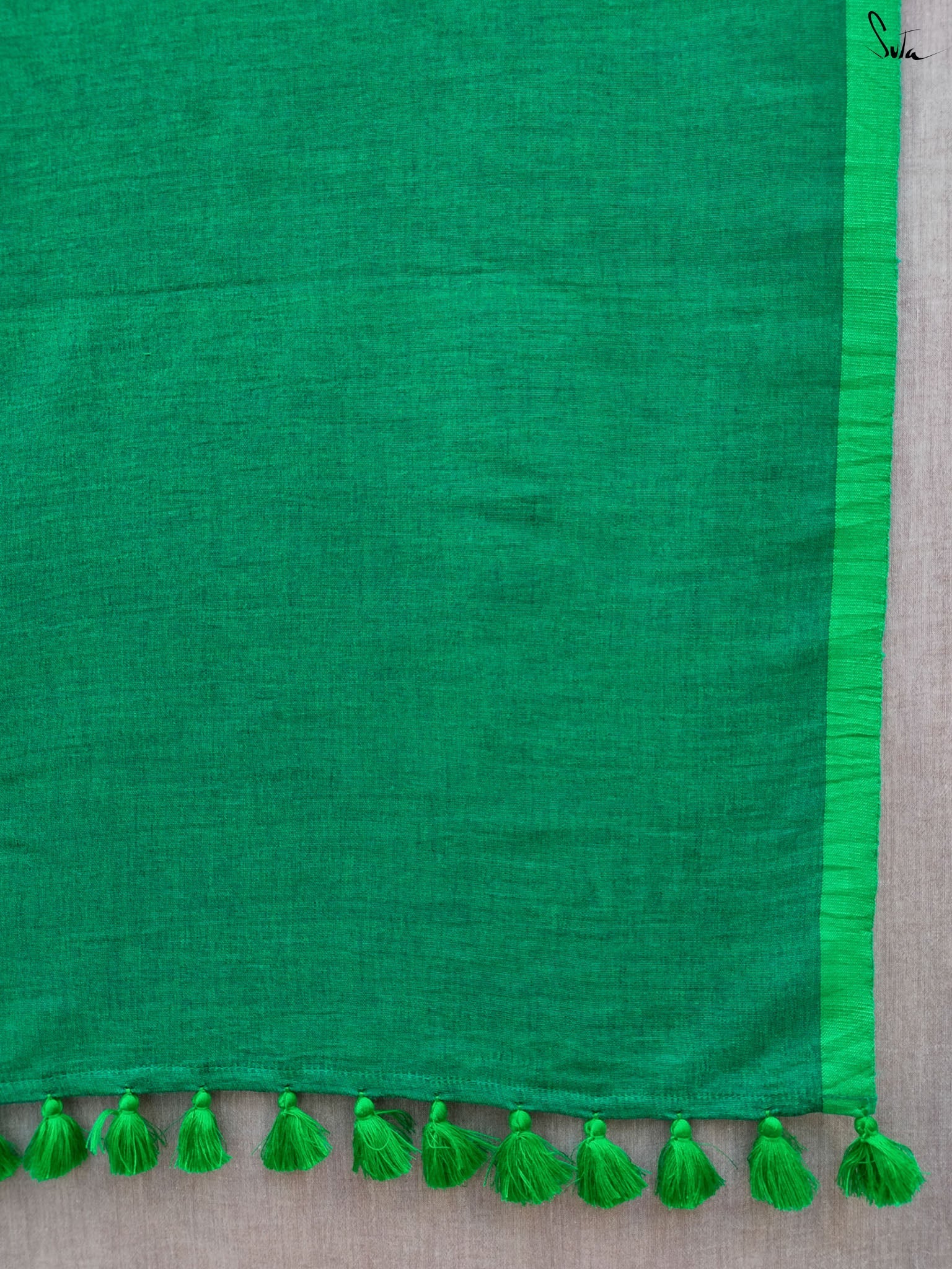 Blue Crayon Saree