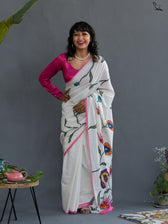 The Flower Buds! Saree