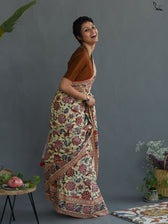 Blooming Flower Saree