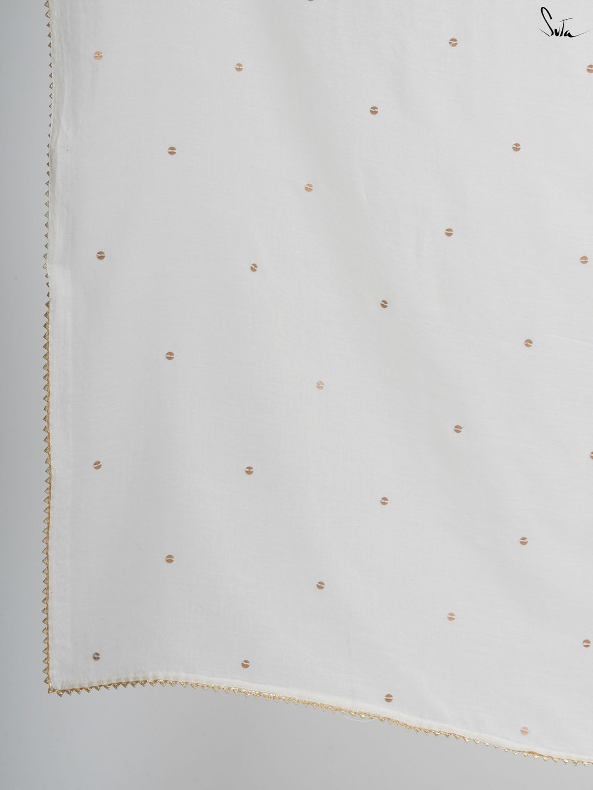 White Trickle Saree