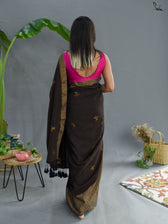 Mud Floral Saree