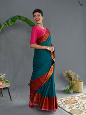 Laal Zari Saree