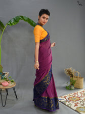 Ink Zari Saree