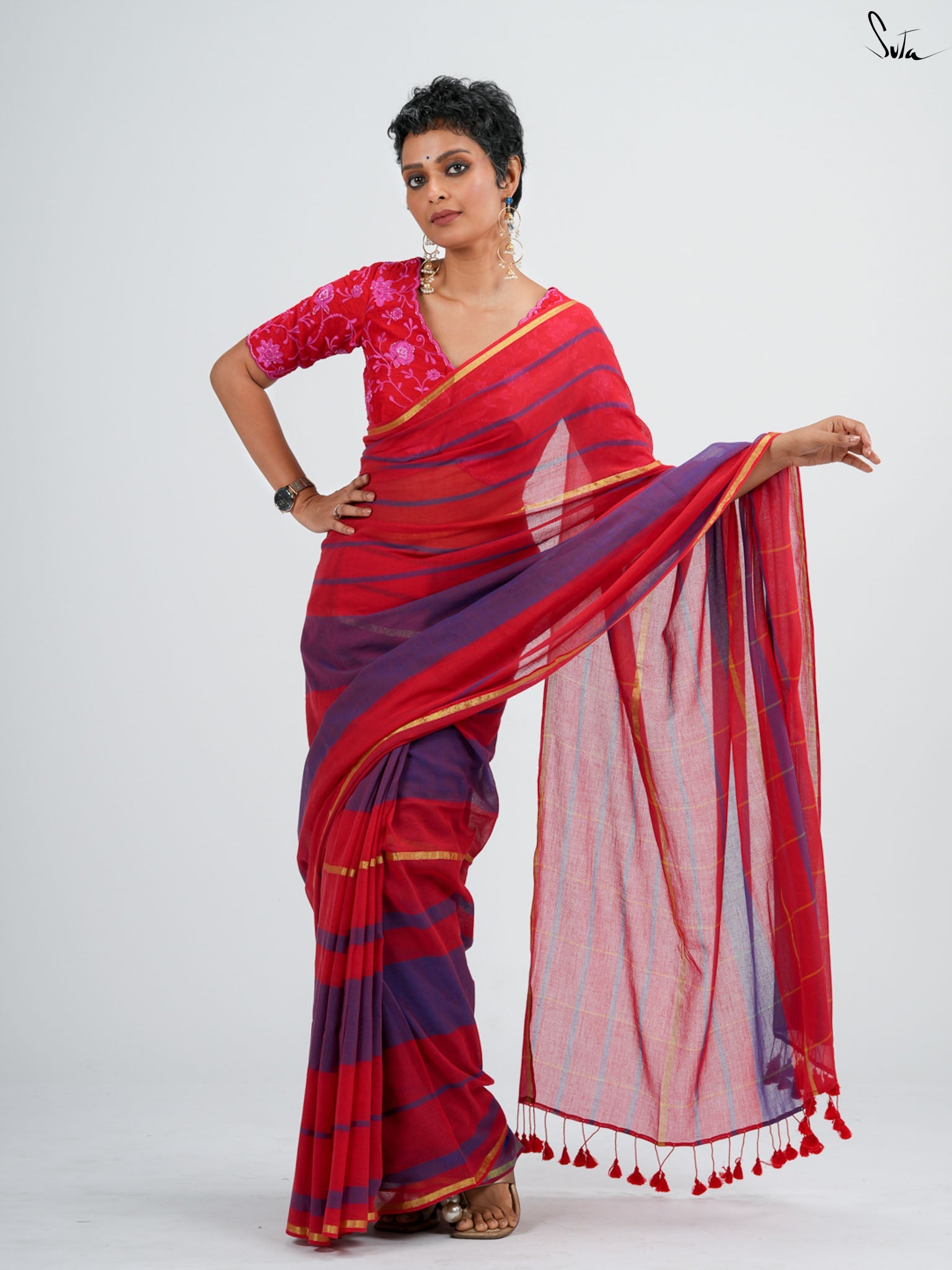 Cotton Candy Saree