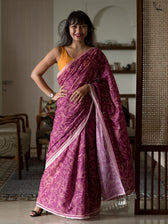 A Tale of Maroon Saree