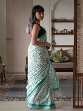 A Tale of Green Saree
