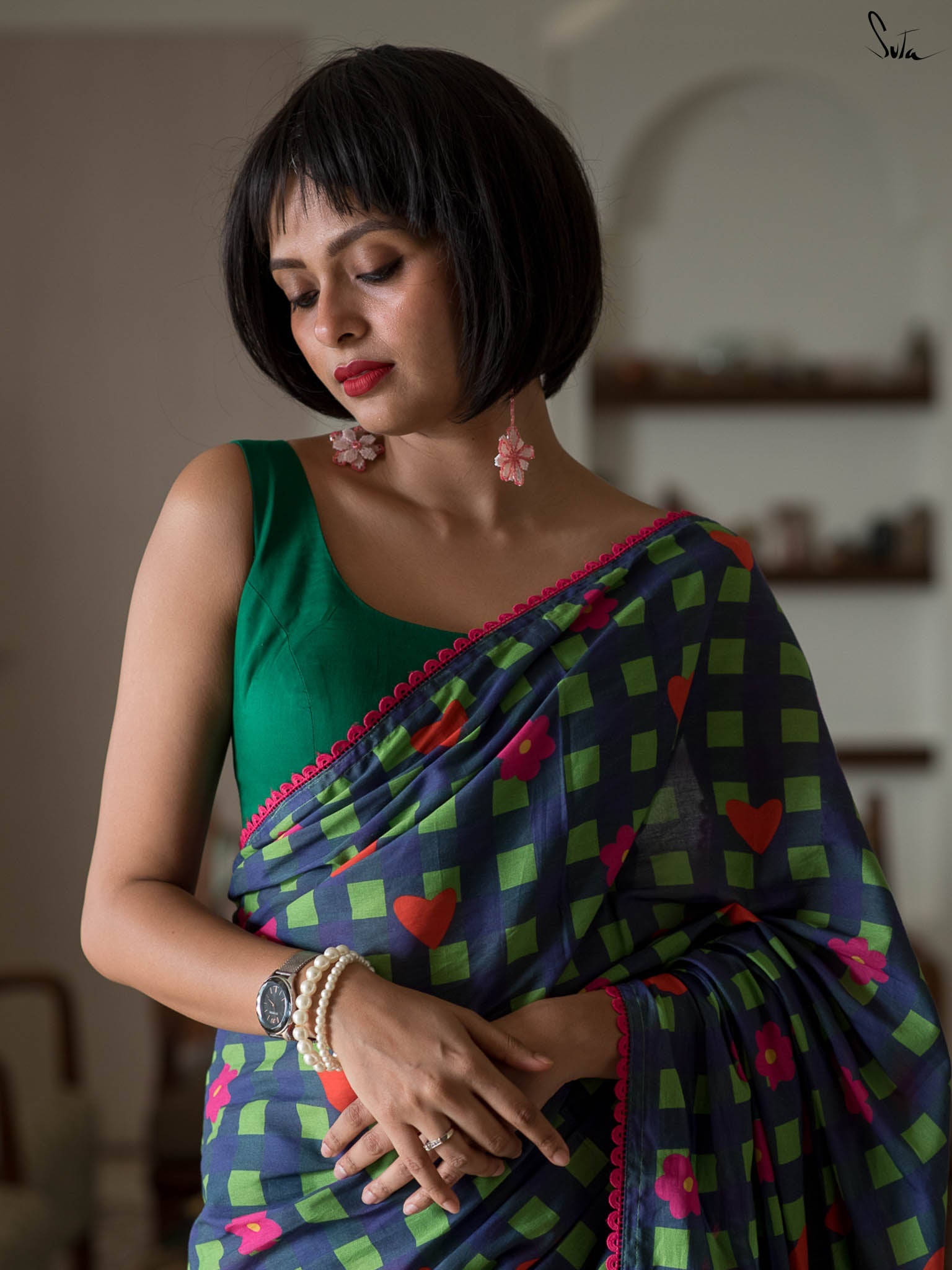 Forest for the Flowers Sarees