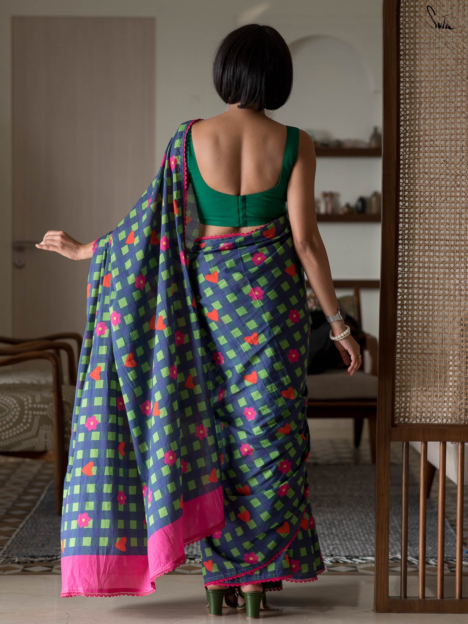 Forest for the Flowers Sarees