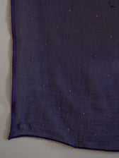 Ube Trickle Saree