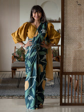 Life gives Lemons Saree