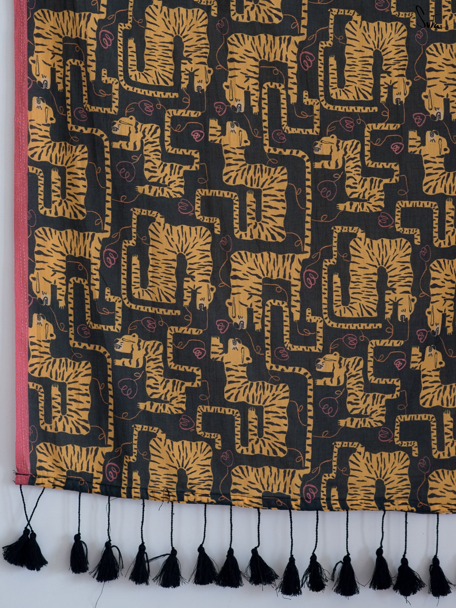 The Big Cat Saree
