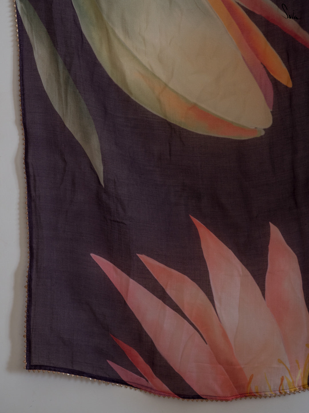 Bouquet of Lilies Saree