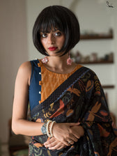 Midnight World Saree