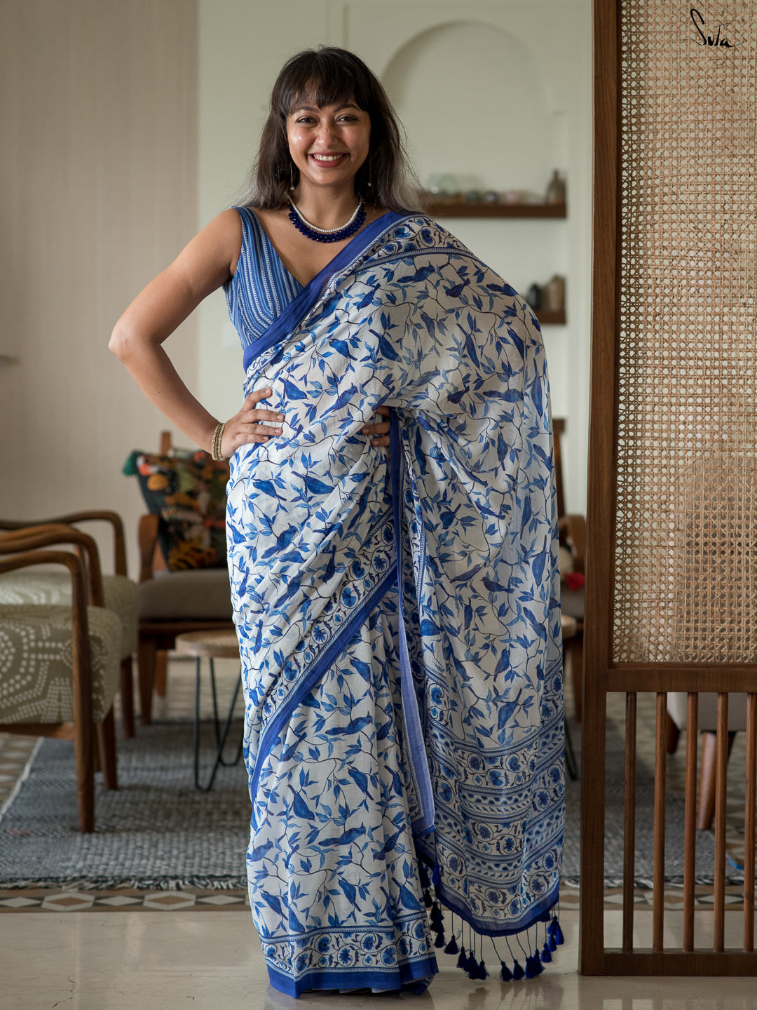 Songs of a Bird Saree