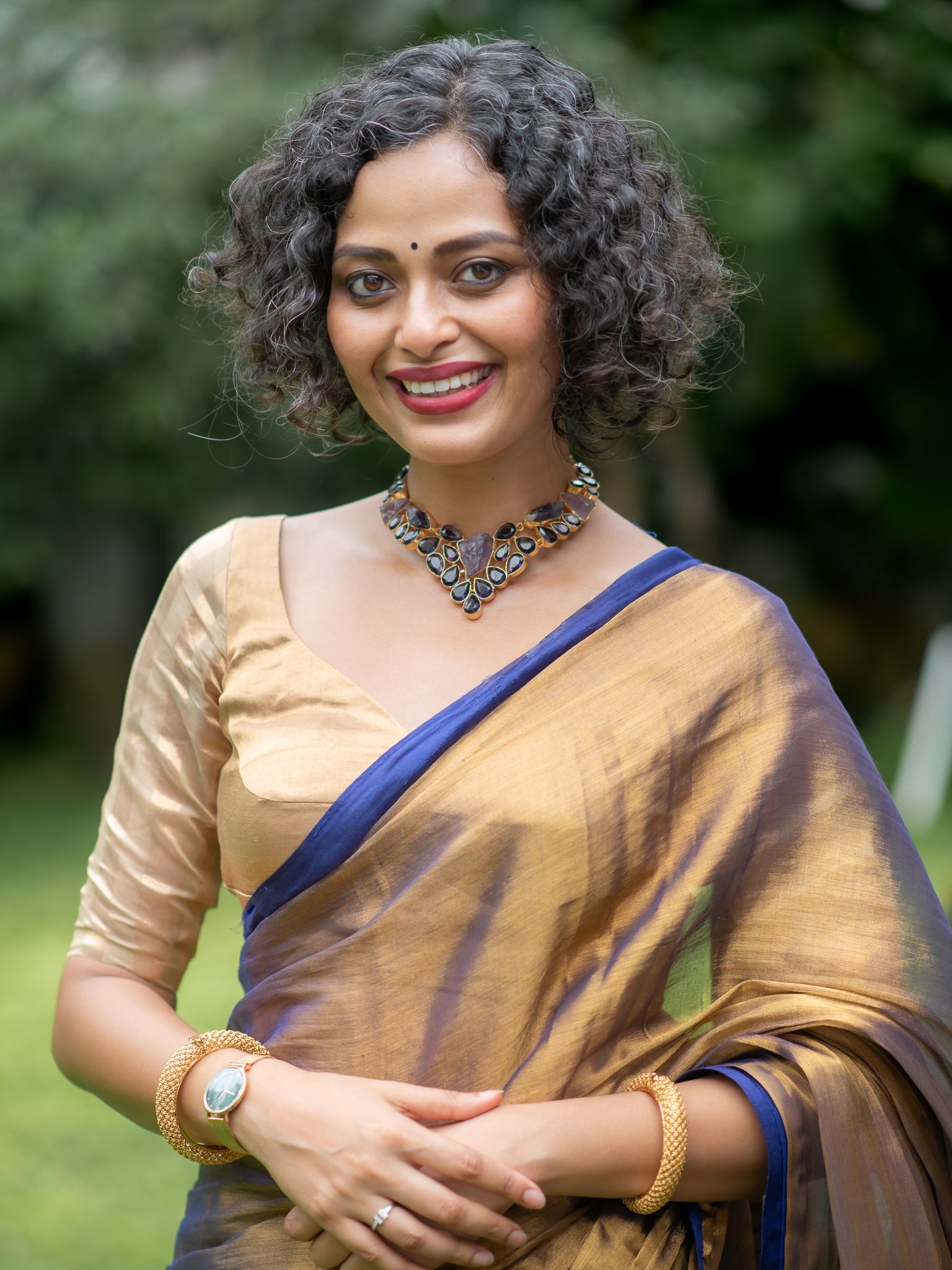 Suta Gold Tissue Saree
