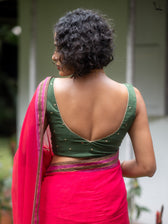 Suta Pink Pure Cotton Saree