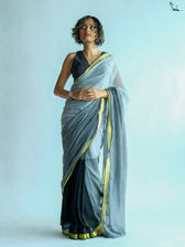 Shades Of Onyx Saree