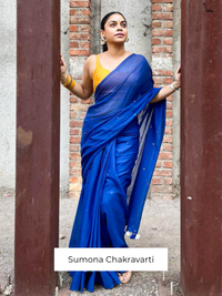 Midnight blue chumki