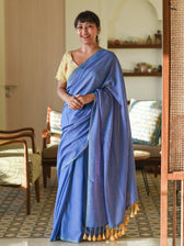 The Lake Of Blue Saree