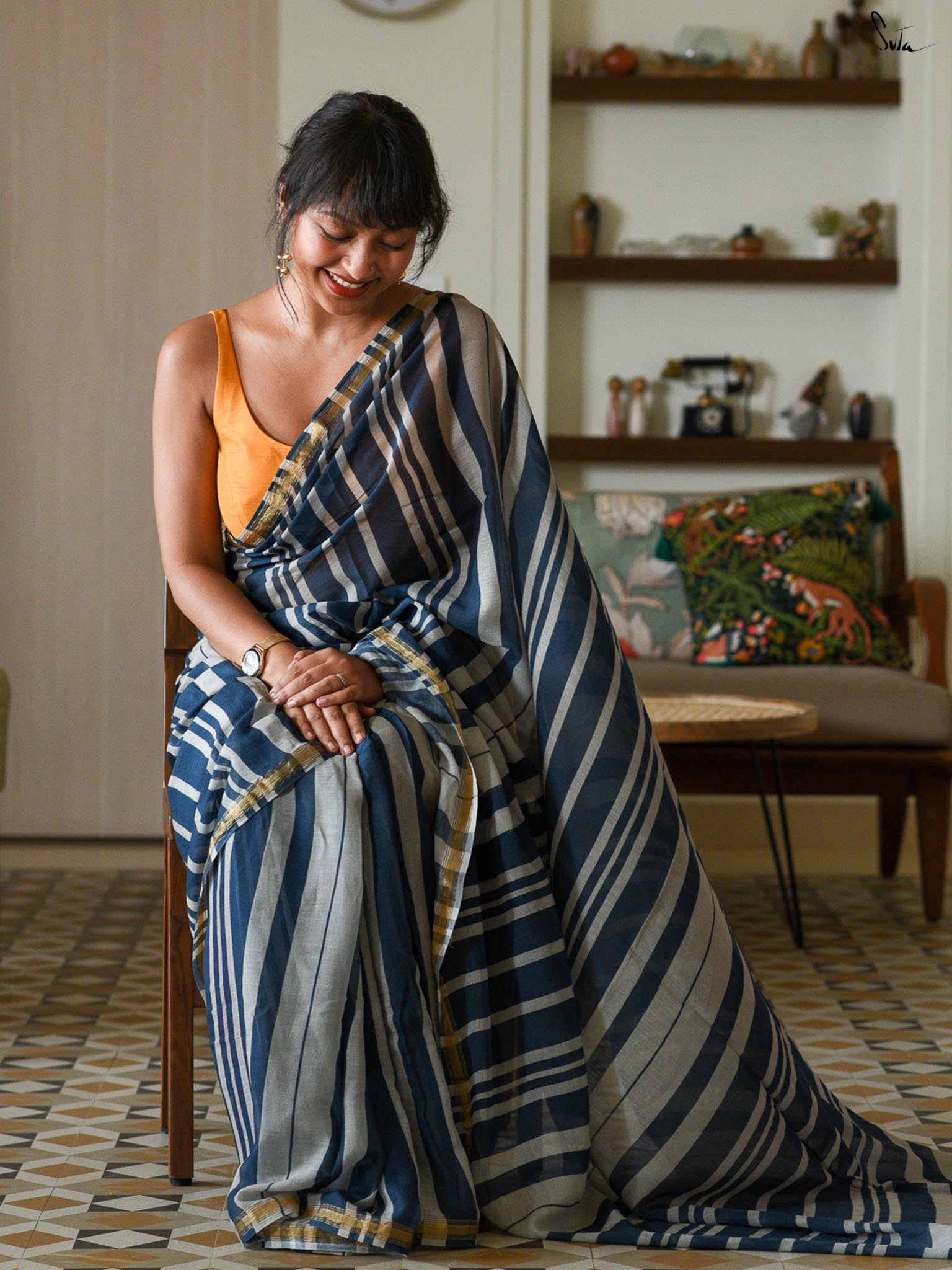 Vibes: Stripes Saree