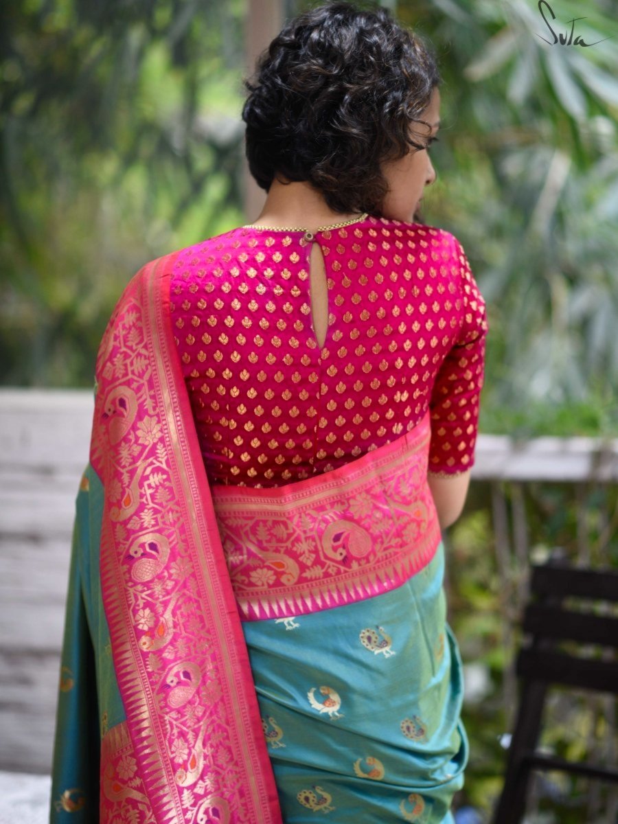 Blush Volcano (Blouse) - suta.in