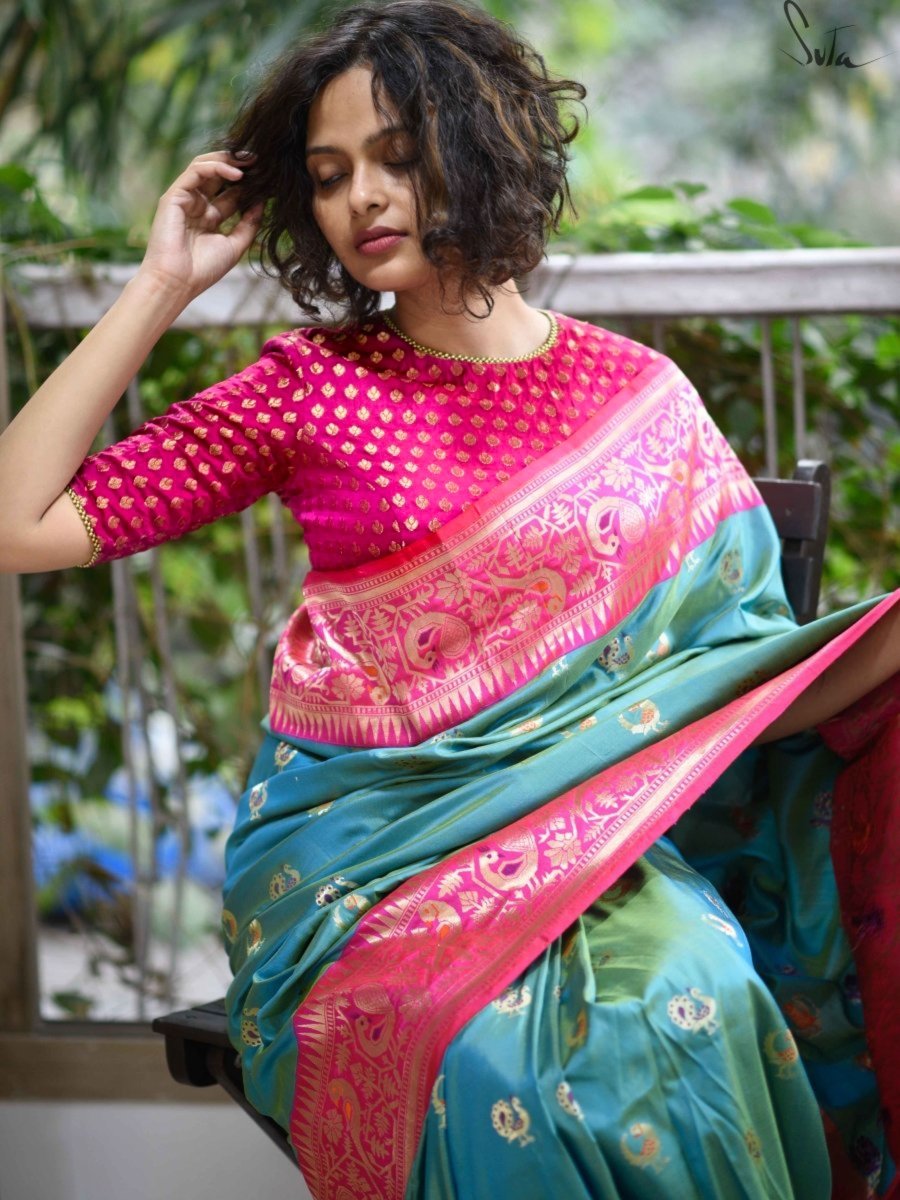 Blush Volcano (Blouse) - suta.in