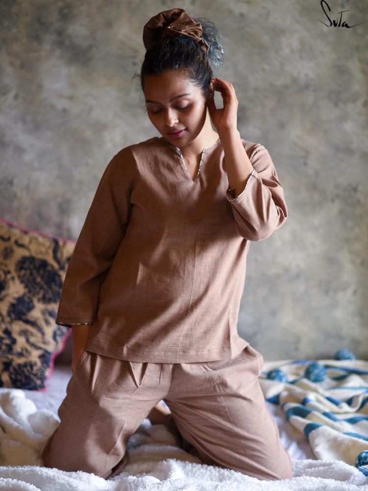 But First, Coffee (Night Suit) - suta.in