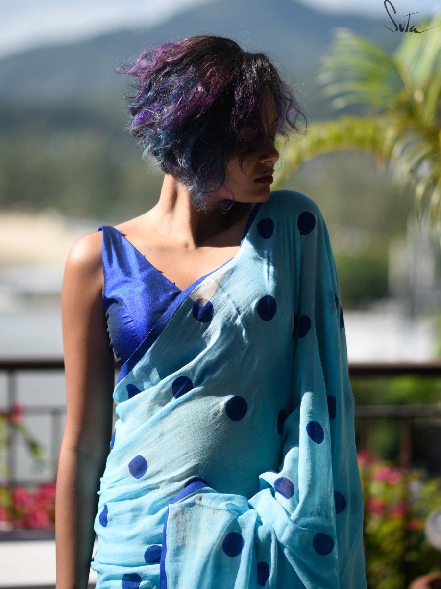 Cobalt eri (Blouse) - suta.in