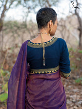 Deep blue Shona - suta