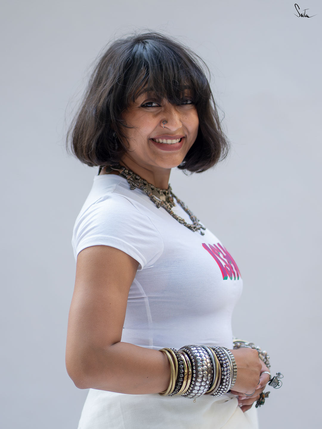 Pride Ishq (Baby Tee Blouse)