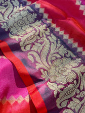 Shivala Pink Banarasi Saree