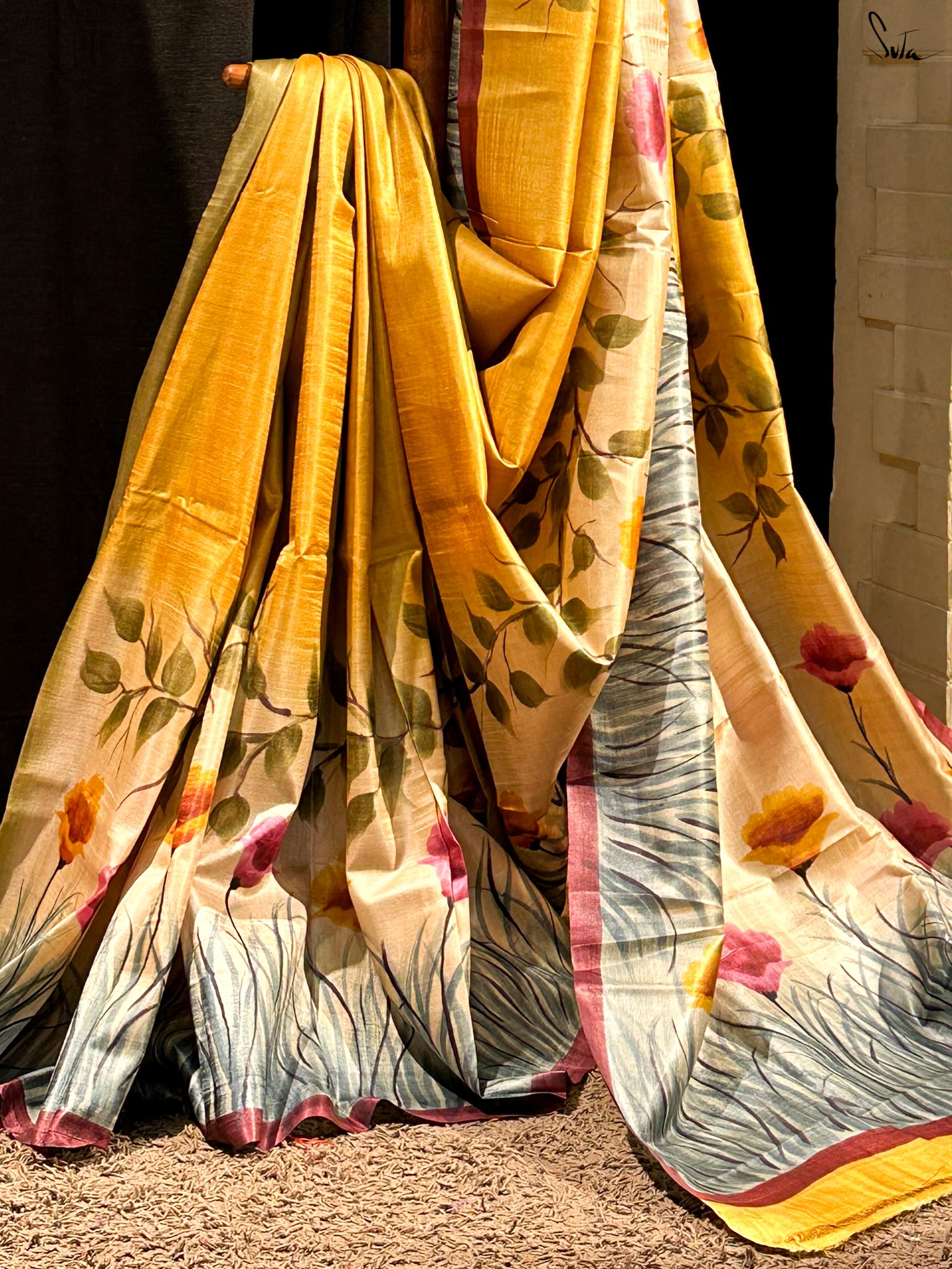 Rangon Ka Raag (Hand Painted Pure Silk Saree)