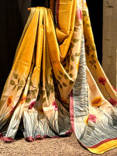 Rangon Ka Raag (Hand Painted Pure Silk Saree)