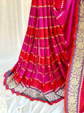 Shivala Pink Banarasi Saree