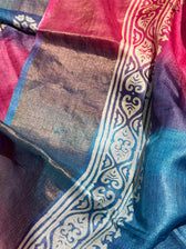 Koyal Aur Kalam (Hand Painted Pure Silk Saree)