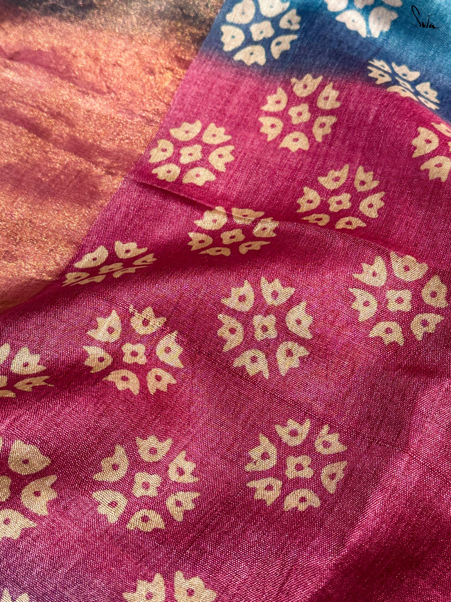 Koyal Aur Kalam (Hand Painted Pure Silk Saree)