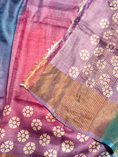 Koyal Aur Kalam (Hand Painted Pure Silk Saree)
