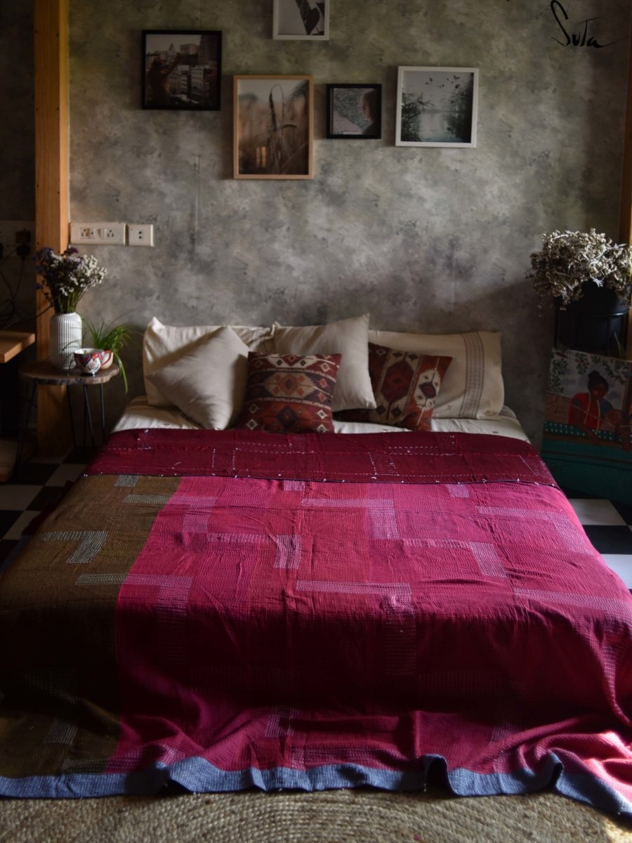 Jewelled Coral Reefs (Quilt) - suta.in