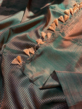 Vaanika Green Kanjivaram Saree
