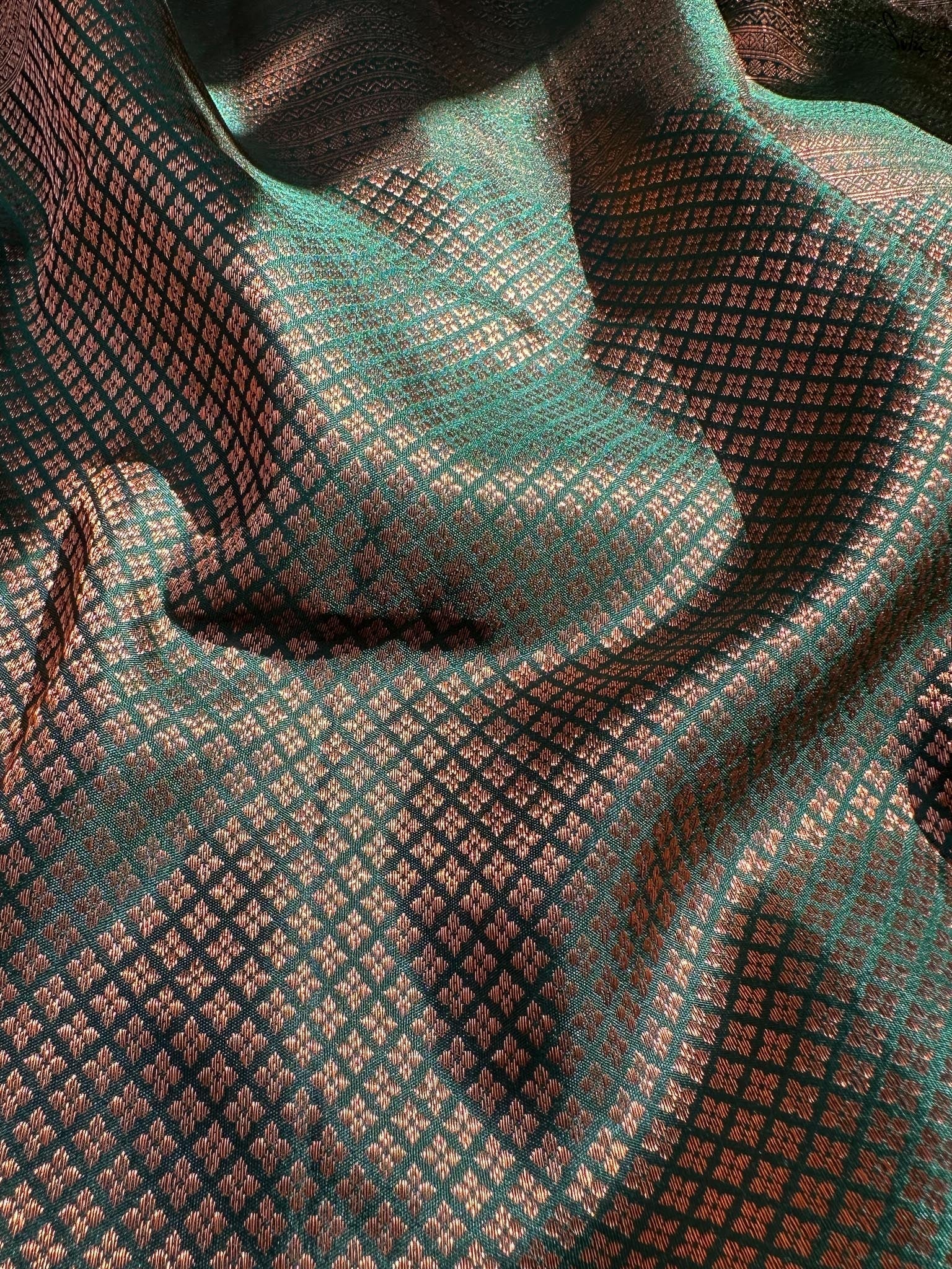 Vaanika Green Kanjivaram Saree