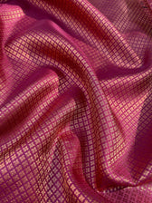 Kaadambari Purple Kanjivaram Saree