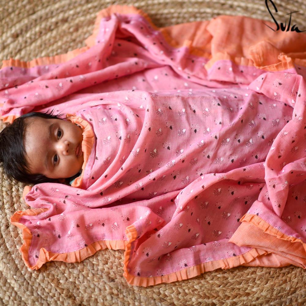 Mr. Pink Willy-Woolly (BABY CLOTH) - suta.in