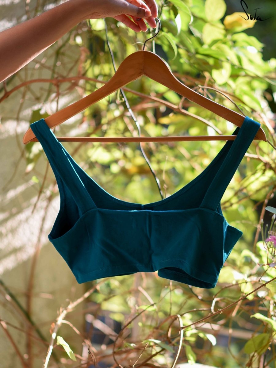 Ocean Teal Songs (Blouse) - suta.in