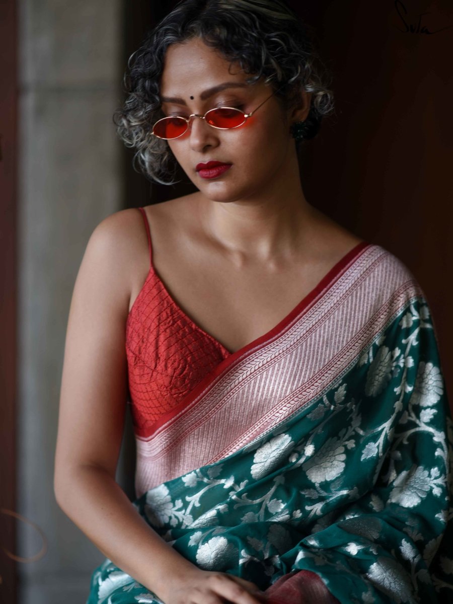 Pickled Chillies (Blouse) - suta.in