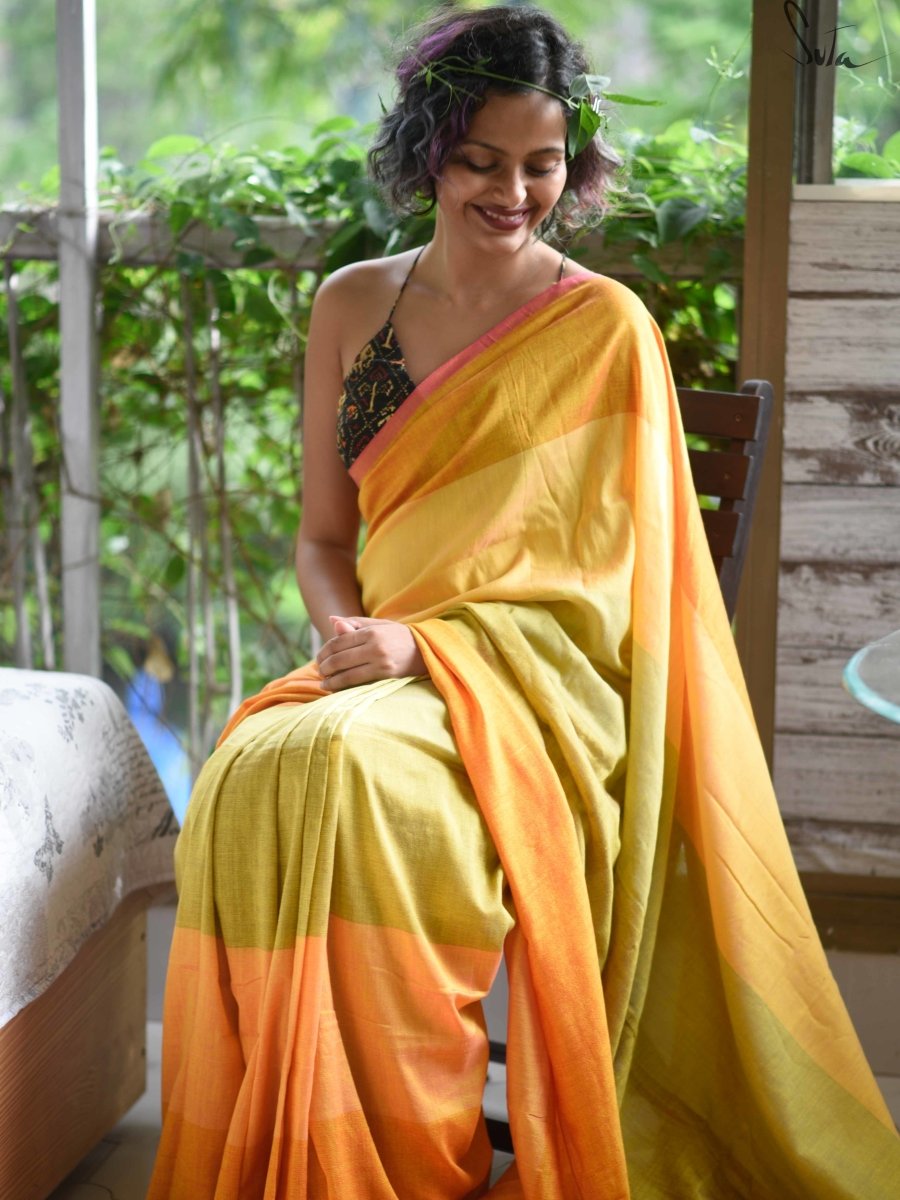 Raina- Elephants and birds (Blouse) - suta.in