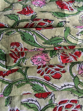 Rangeen bel (Fabric) - suta.in
