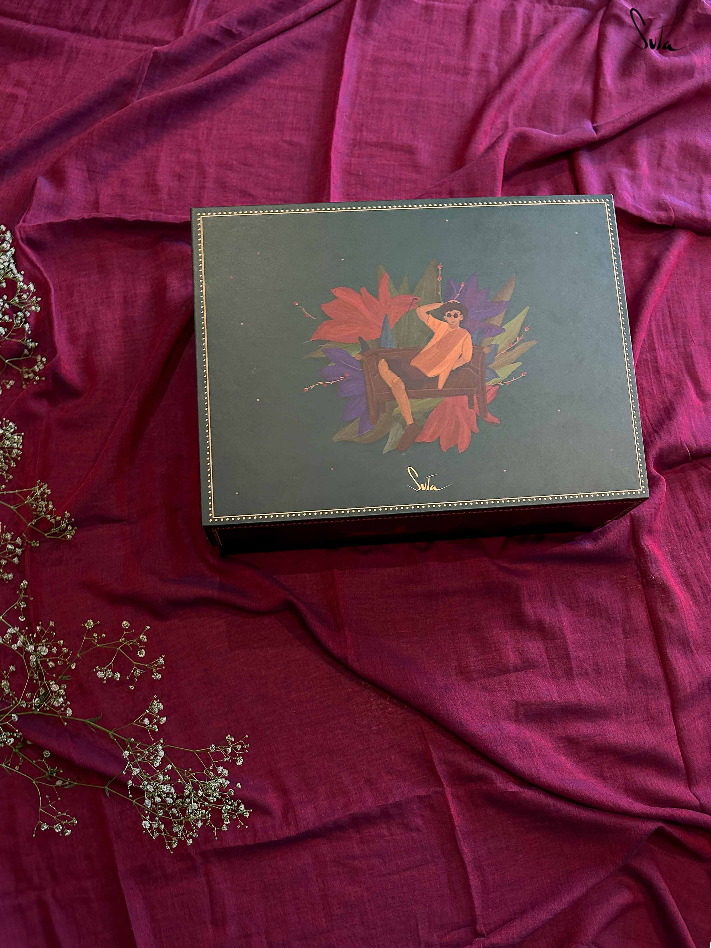 Suta Teal Gift box